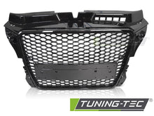Carica l'immagine nel visualizzatore di Gallery, Griglia Sportiva Nera Lucida per Audi A3 (8P Facelift) 2008-2012