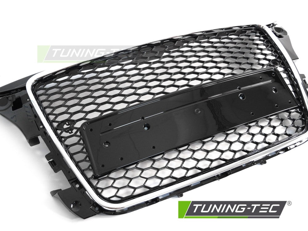 Griglia Sportiva Nera Cromata per Audi A3 (8P Facelift) 2008-2012