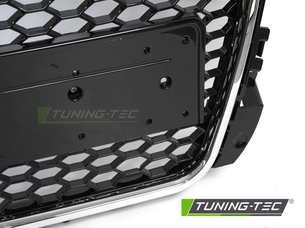 Griglia Sportiva Nera Cromata per Audi A3 (8P Facelift) 2008-2012