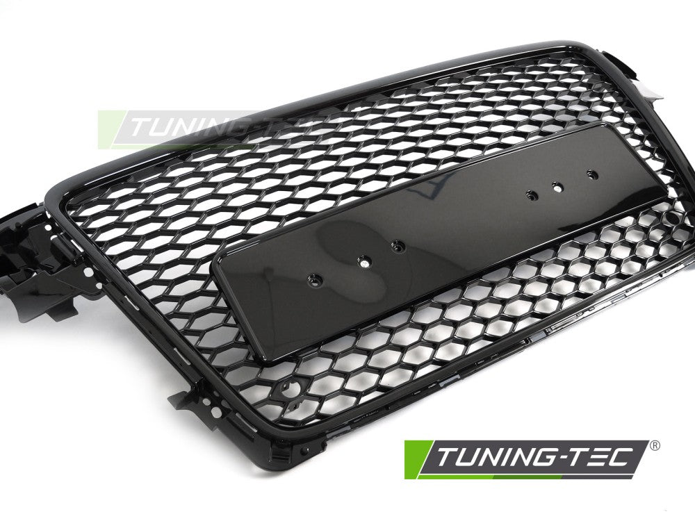 Griglia Sportiva Nera Lucida per Audi A4 (B8) 2008-2011
