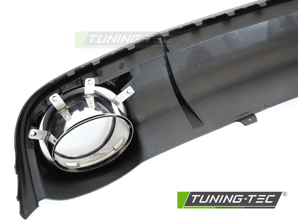 Diffusore Posteriore Nero Lucido Sportivo per Audi A4 (B8) 2008-2011