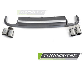 Diffusore Posteriore Sportivo per Audi A4 B8 Berlina / A4 B8 Station Wagon / A4 B8 Avant 2008-2011