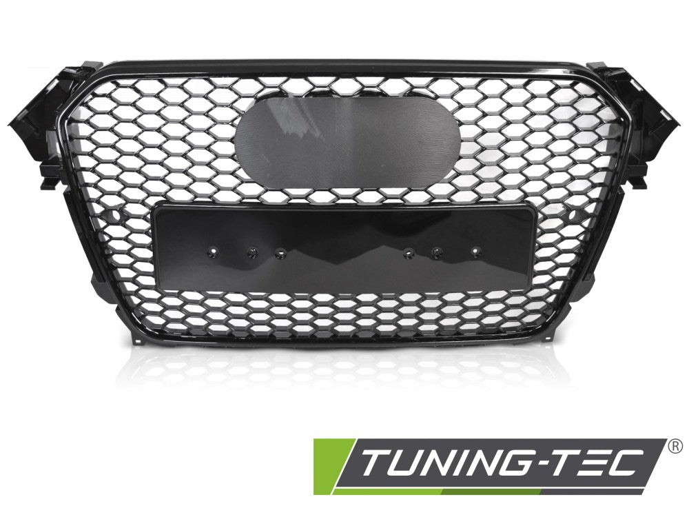 Griglia Sportiva Nera Lucida per Audi A4 (B8 Facelift) 2012-2015