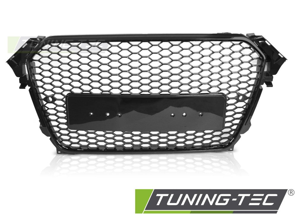 Griglia Sportiva Nera Lucida per Audi A4 (B8 Facelift) 2012-2015