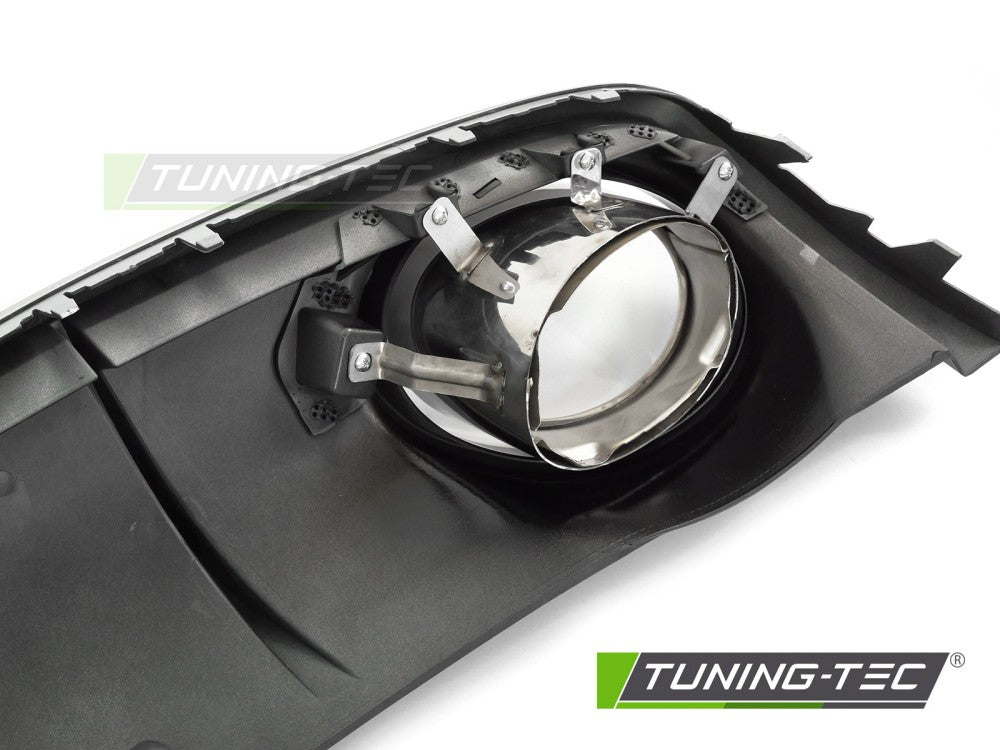Diffusore Posteriore Nero Lucido Sportivo per Audi A4 (B8 Facelift) 2012-2015