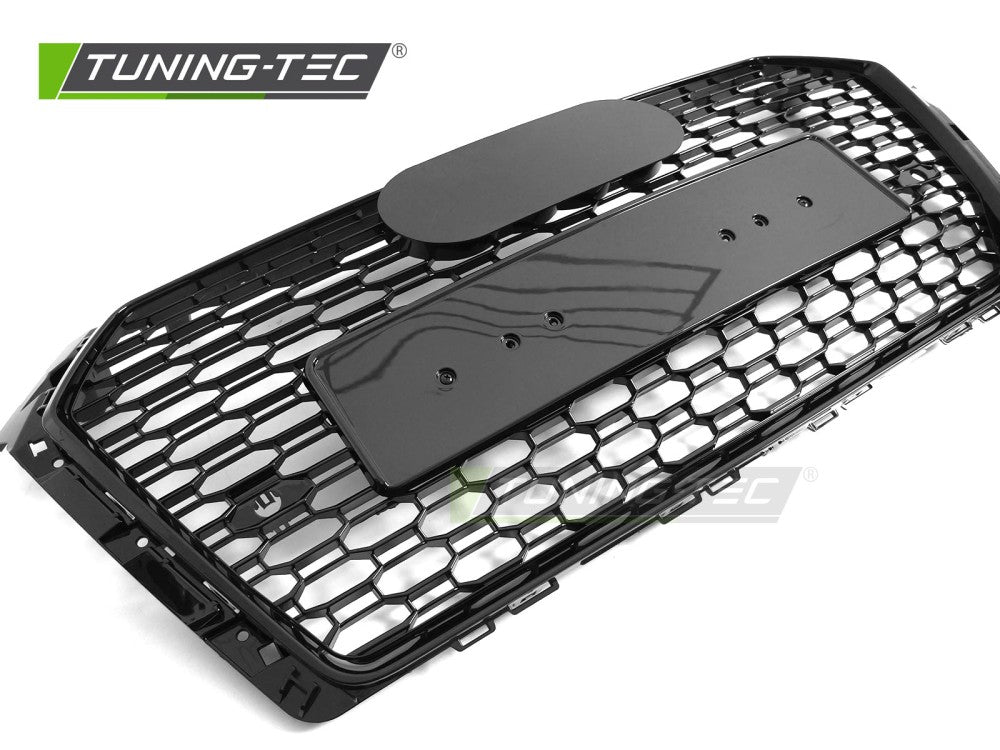 Griglia Sportiva Nera Lucida per Audi A4 (B9) 2015-2019