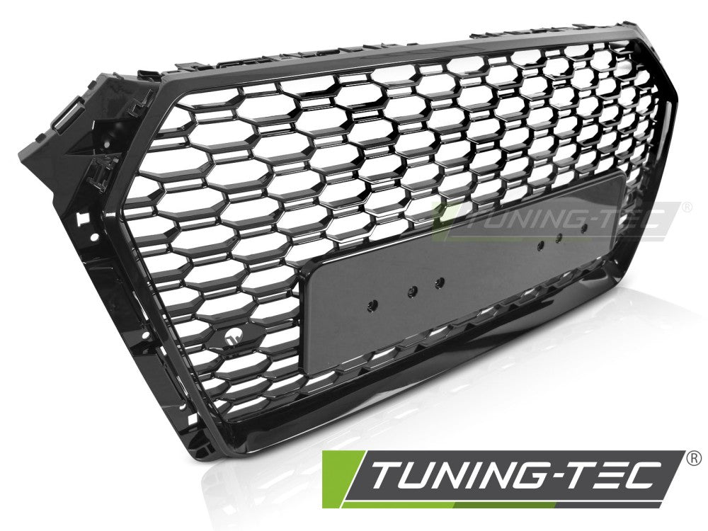 Griglia Sportiva Nera Lucida per Audi A4 (B9) 2015-2019