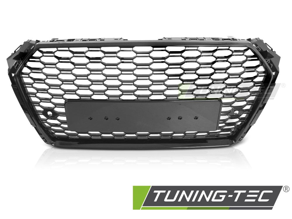 Griglia Sportiva Nera Lucida per Audi A4 (B9) 2015-2019