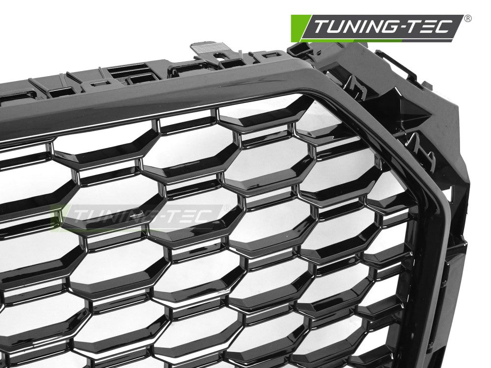 Griglia Sportiva Nera Lucida per Audi A4 (B9) 2015-2019