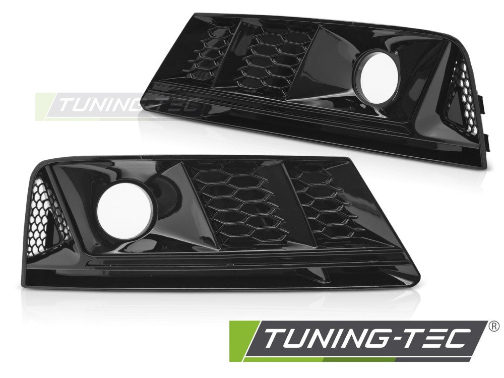 Griglia Sportiva Nera Lucida per Audi A4 (B9) 2015-2019