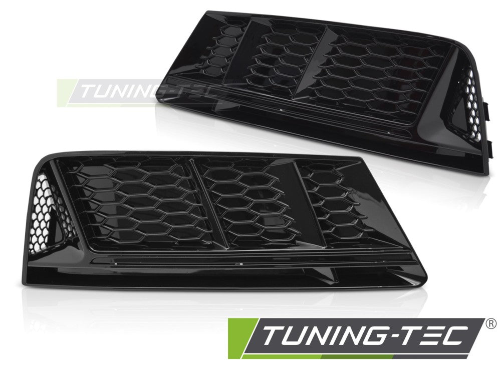 Griglia Sportiva Nera Lucida per Audi A4 (B9) 2015-2019