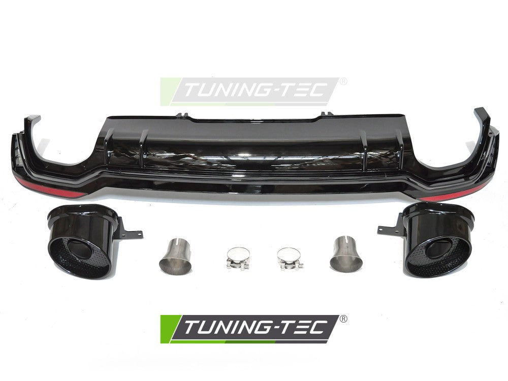 Paraurti Posteriore Sportivo per Audi A4 (B9) 2015-2019