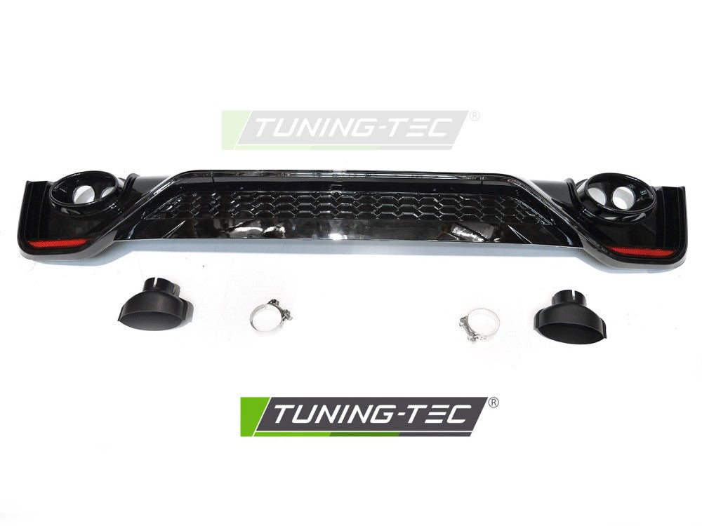 Paraurti Posteriore Sportivo con Fori PDC per Audi A4 (B9 Facelift) 2020-2024 Berlina