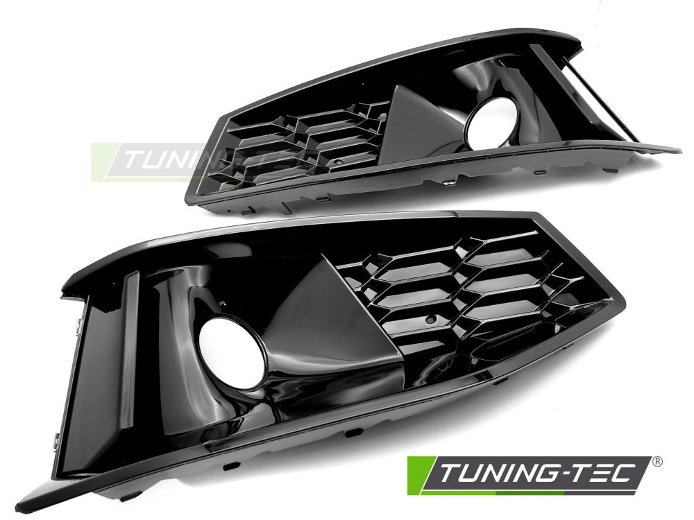 Griglia Sportiva Nera Lucida per Audi A4 (B9 Facelift) 2020-2024