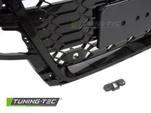 Carica l'immagine nel visualizzatore di Gallery, Griglia Sportiva Nera Lucida per Audi A5 (F5 Facelift) 2019-2023