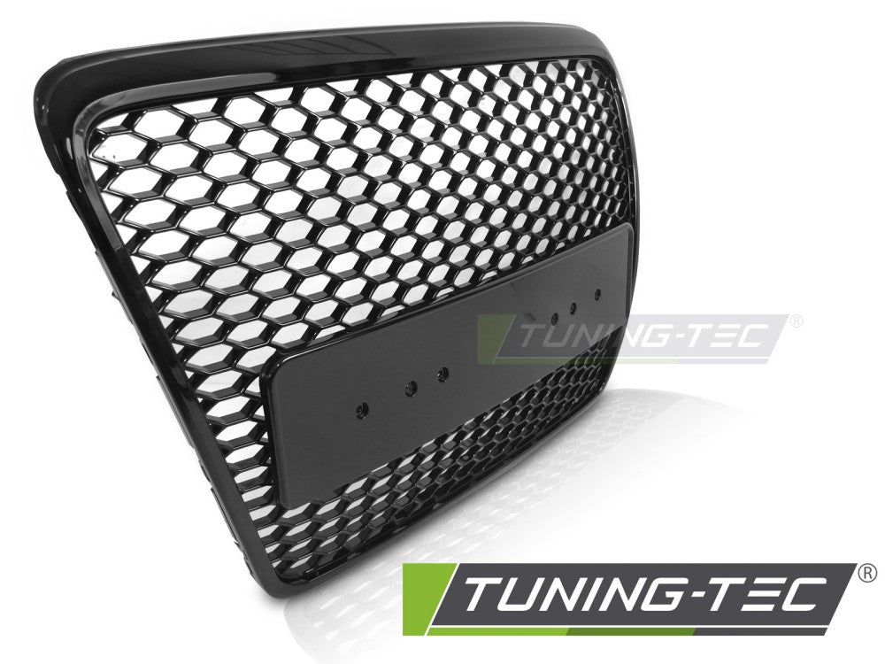 Griglia Sportiva Nera Lucida per Audi A6 (C6) 2004-2011