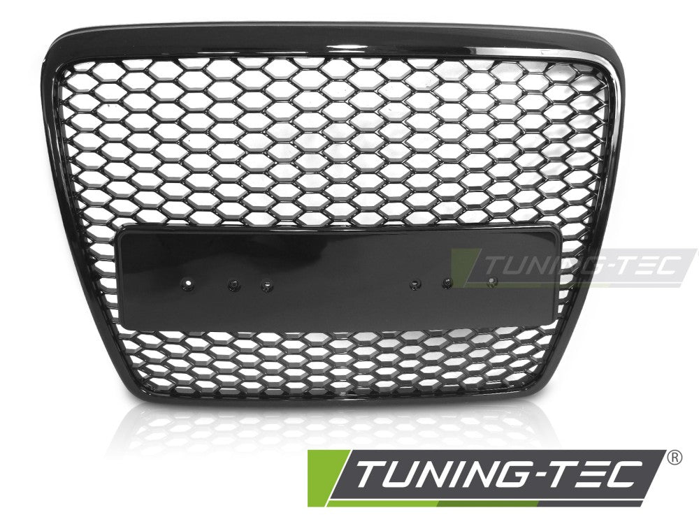 Griglia Sportiva Nera Lucida per Audi A6 (C6) 2004-2011