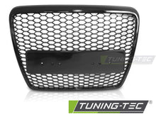 Carica l'immagine nel visualizzatore di Gallery, Griglia Sportiva Nera Lucida per Audi A6 (C6) 2004-2011