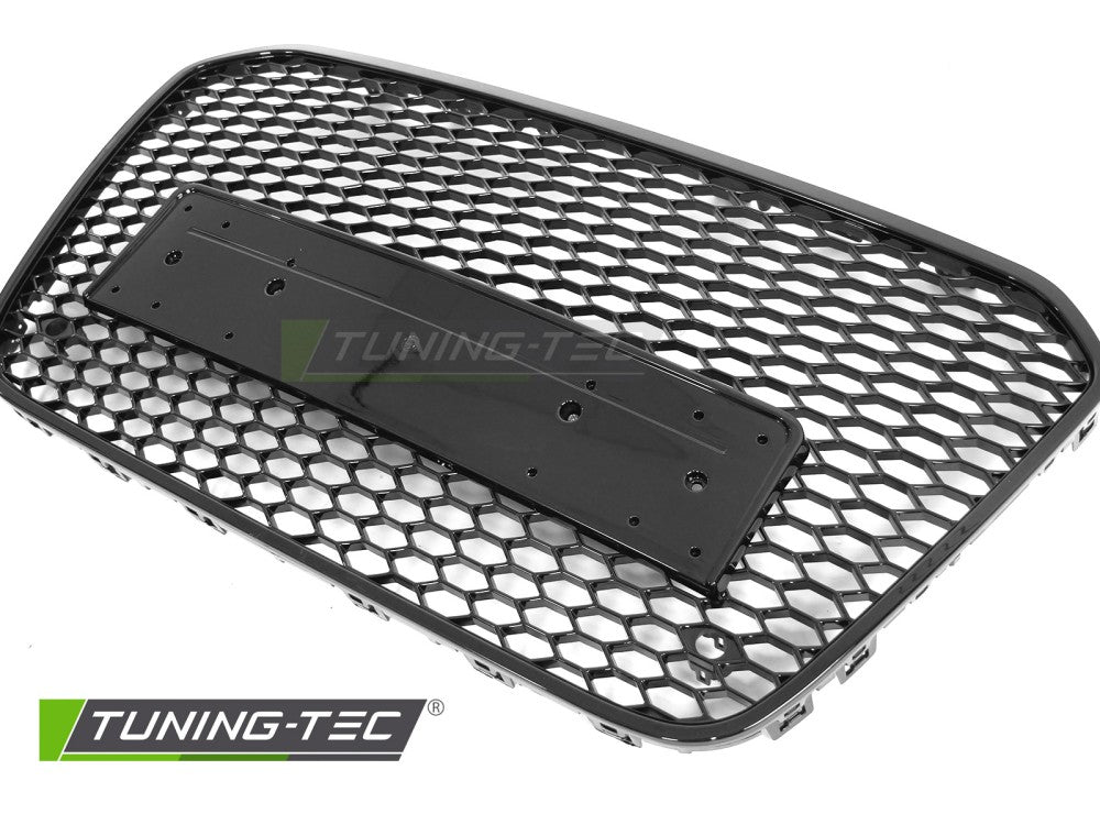 Griglia Sportiva Nera Lucida per Audi A6 (C7) 2011-2014