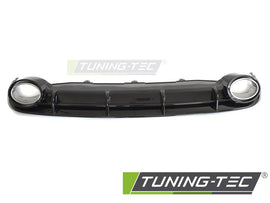 Paraurti Posteriore Nero Lucido Sportivo per Audi A6 (C7) 2011-2014