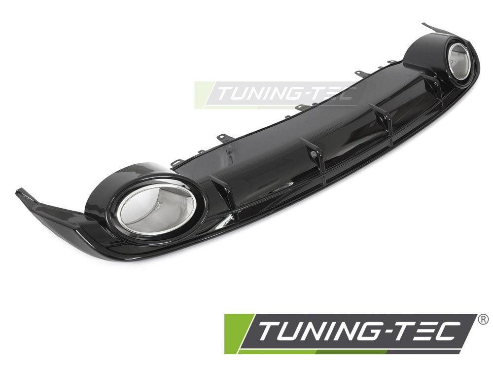 Paraurti Posteriore Nero Lucido Sportivo per Audi RS6 (C7) 2014-2018