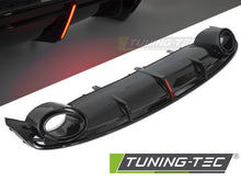 Carica l'immagine nel visualizzatore di Gallery, Paraurti Posteriore Nero Lucido Sportivo per Audi A7 (C7) 2010-2014