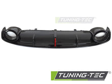 Carica l'immagine nel visualizzatore di Gallery, Diffusore Posteriore LED Nero Lucido Sportivo per Audi A7 (C7) 2010-2014 Sportback