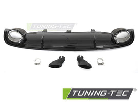 Paraurti Posteriore Nero Lucido Sportivo per Audi A7 (C7) 2010-2014