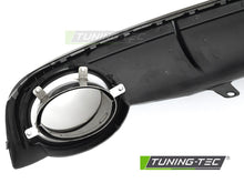 Carica l'immagine nel visualizzatore di Gallery, Diffusore Posteriore Nero Lucido Sportivo per Audi A7 (C7) 2010-2014 Sportback