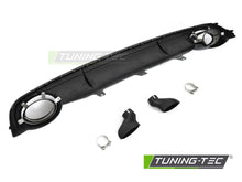 Carica l'immagine nel visualizzatore di Gallery, Diffusore Posteriore Nero Lucido Sportivo per Audi A7 (C7) 2010-2014 Sportback