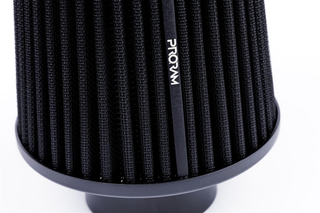 Filtro Aria Sportivo a Cono Proram PR-PJ-150-80-BK collo in alluminio 80 mm