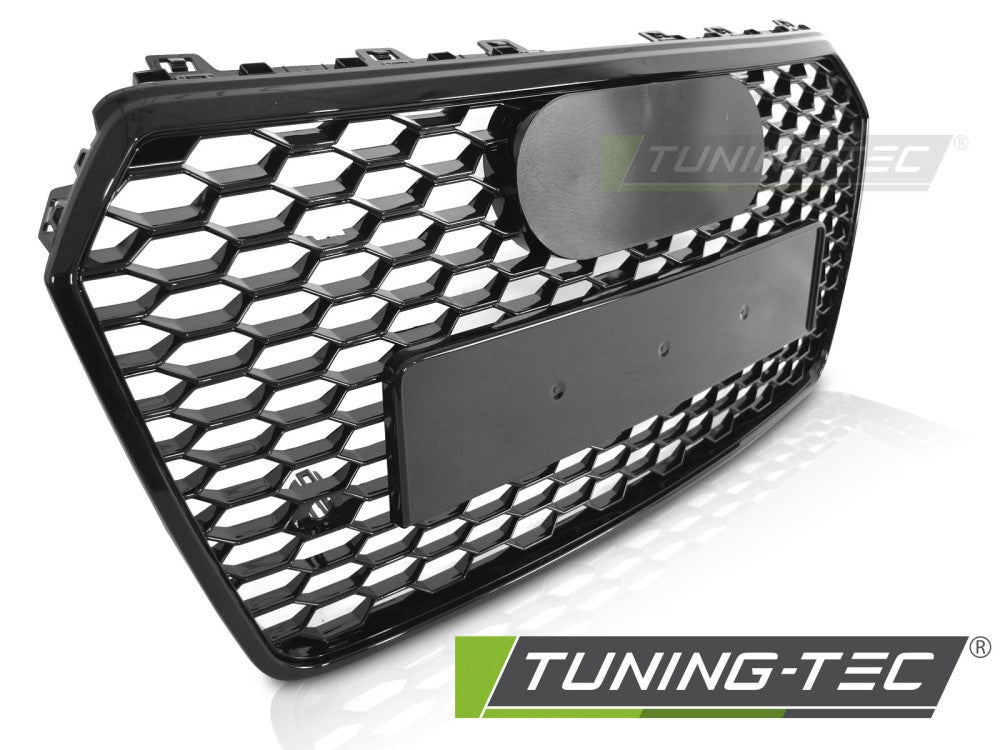Griglia Sportiva Nera Lucida per Audi RS6 (C7) 2014-2018