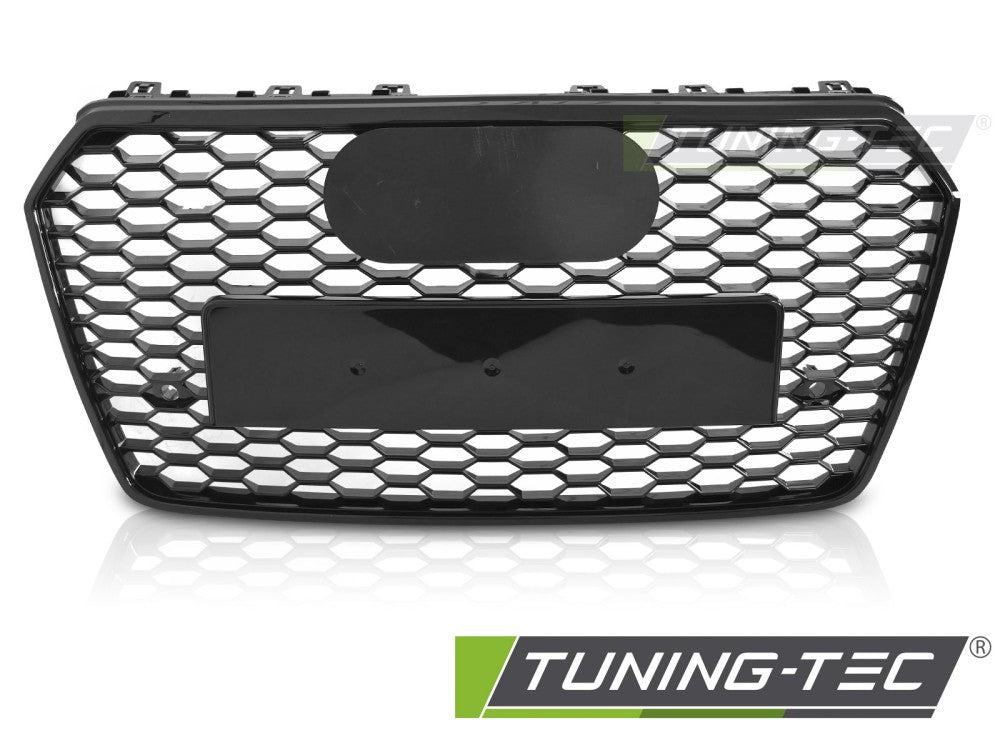 Griglia Sportiva Nera Lucida per Audi RS6 (C7) 2014-2018