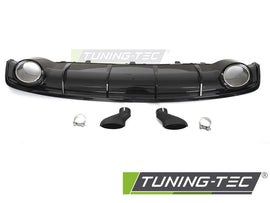 Paraurti Posteriore Nero Lucido Sportivo per Audi RS6 (C7) 2014-2018