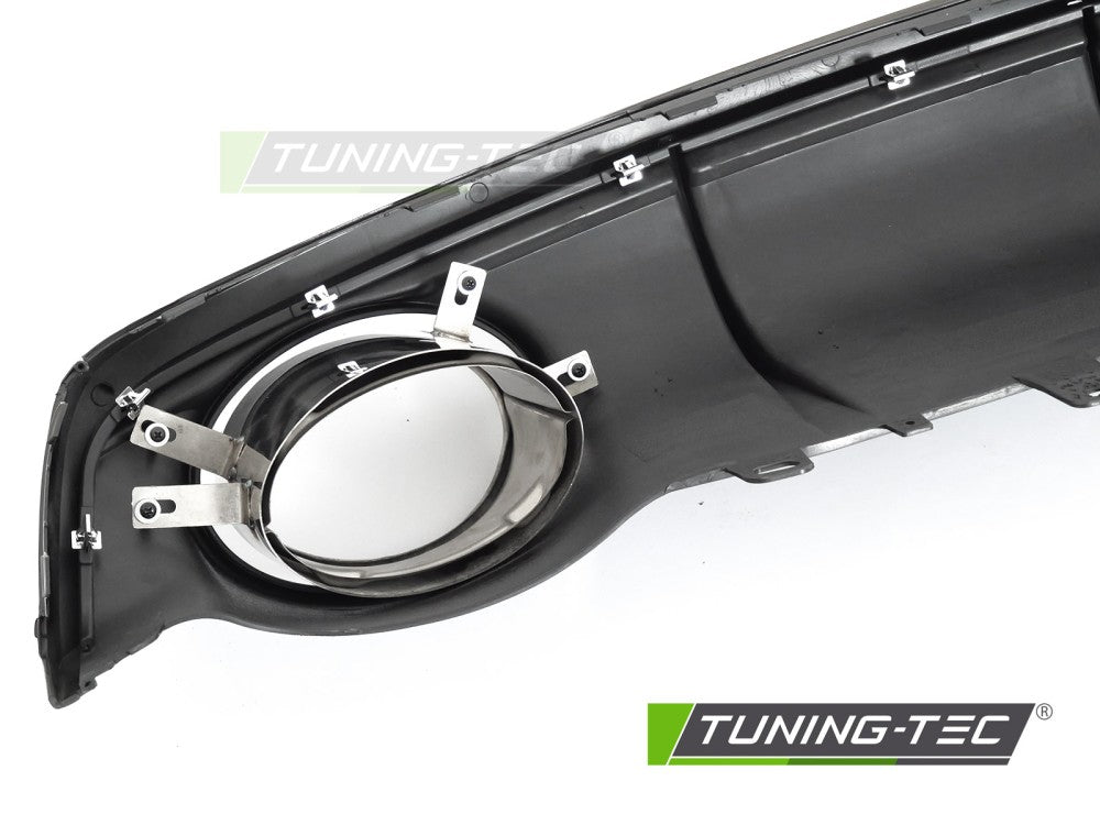Diffusore Posteriore Nero Lucido Sportivo per Audi A7 (C7 Facelift) 2014-2018 Sportback
