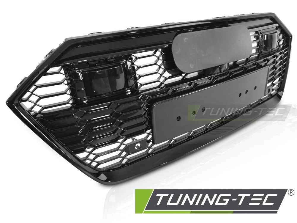 Griglia Sportiva Nera Lucida per Audi A7 (C8) 2018-2023