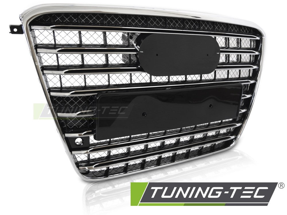 Griglia Sportiva Nera Cromata per Audi A8 (D4) 2009-2013