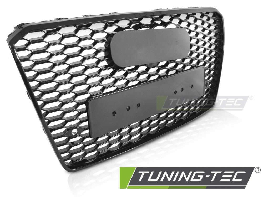 Griglia Sportiva Nera Lucida per Audi A8 (D4 Facelift) 2013-2017