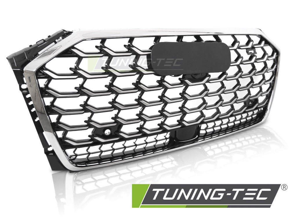 Griglia Sportiva Nera Cromata per Audi A8 (D5)