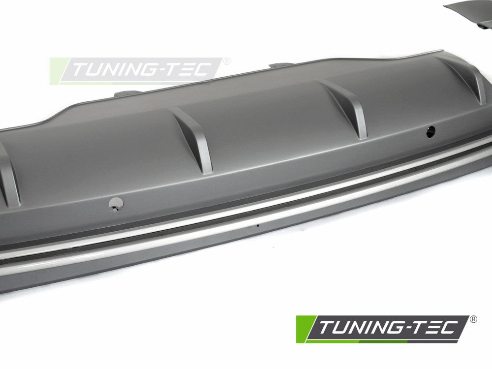 Diffusore Posteriore Sportivo con Fori PDC per Audi Q5 (8R) 2008-2012