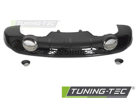 Diffusore Posteriore Nero Lucido Sportivo con Fori PDC per Audi Q5 8R 2012-2016