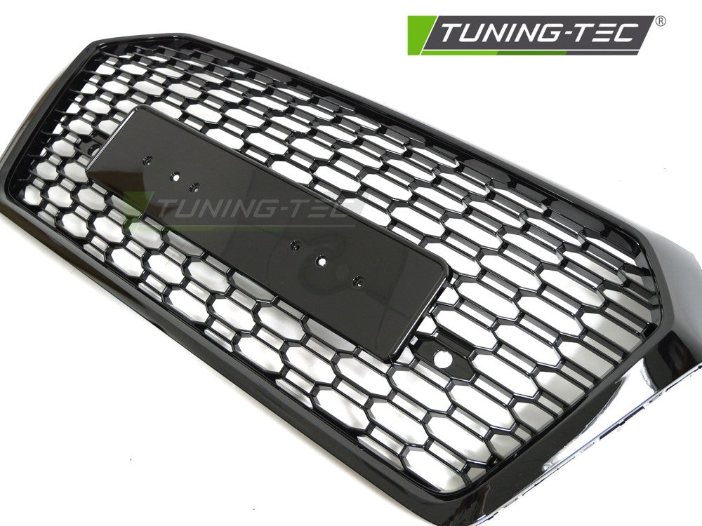 Griglia Sportiva Nera Lucida per Audi Q5 (FY) 2016-2020