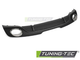 Paraurti Posteriore Nero Opaco Sportivo per Audi TT (8J) 2006-2014