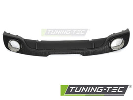 Paraurti Posteriore Nero Opaco Sportivo per Audi TT (8J) 2006-2014