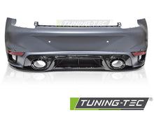 Carica l'immagine nel visualizzatore di Gallery, Paraurti Posteriore Sportivo con Fori PDC per Porsche 911 (992) 2019-2023