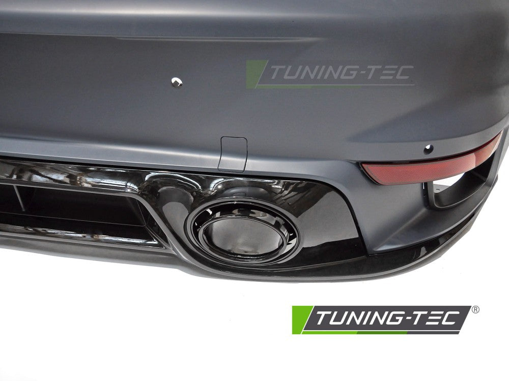 Paraurti Posteriore Sportivo con Fori PDC per Porsche 911 (992) 2019-2023