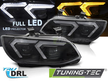 Carica l'immagine nel visualizzatore di Gallery, Fari Anteriori Neri per BMW Serie 3 (E92 / E93 Facelift) 2010-2013