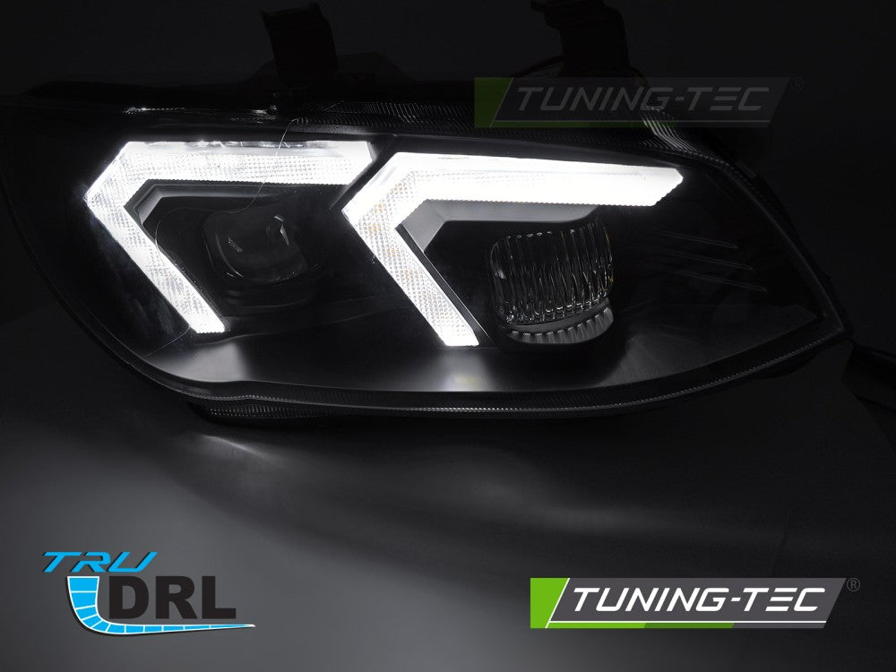 Fari Anteriori Neri per BMW Serie 3 (E92 / E93 Facelift) 2010-2013