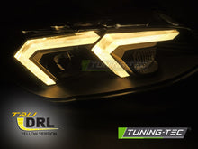 Carica l'immagine nel visualizzatore di Gallery, Fari Anteriori Neri Xenon DRL per BMW Serie 3 (E92 / E93 Facelift) 2010-2013