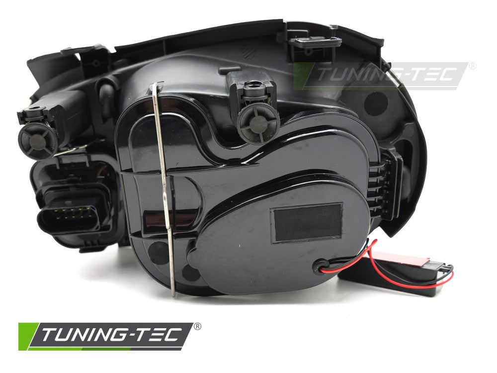 Fari Anteriori Neri Angel Eyes per Volkswagen Golf (Mk4) 1997-2003